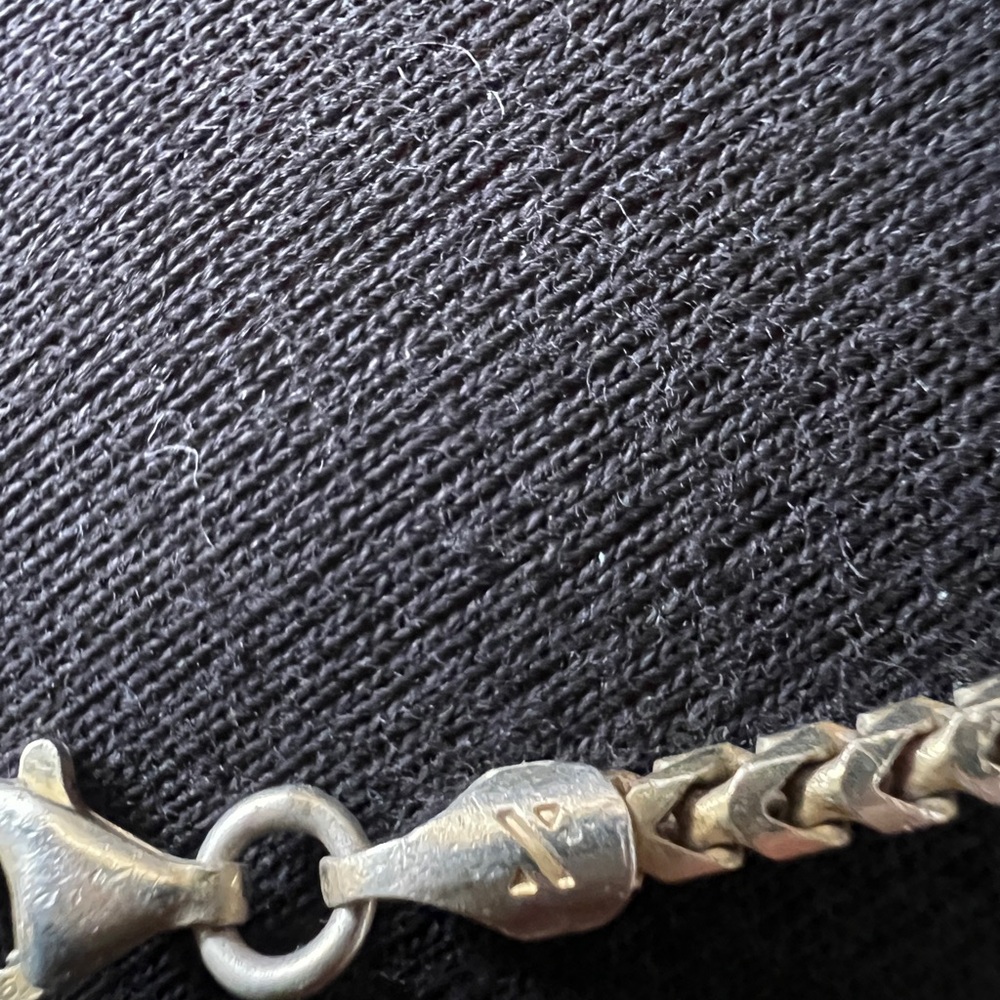 Franco 24” Sterling Silver Chain Necklace - Picture 6 of 6